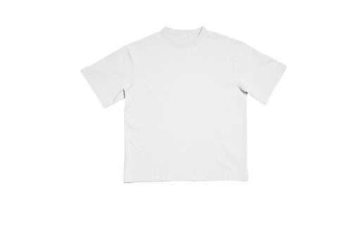 TR01 Oversize Tee - White (Peached)