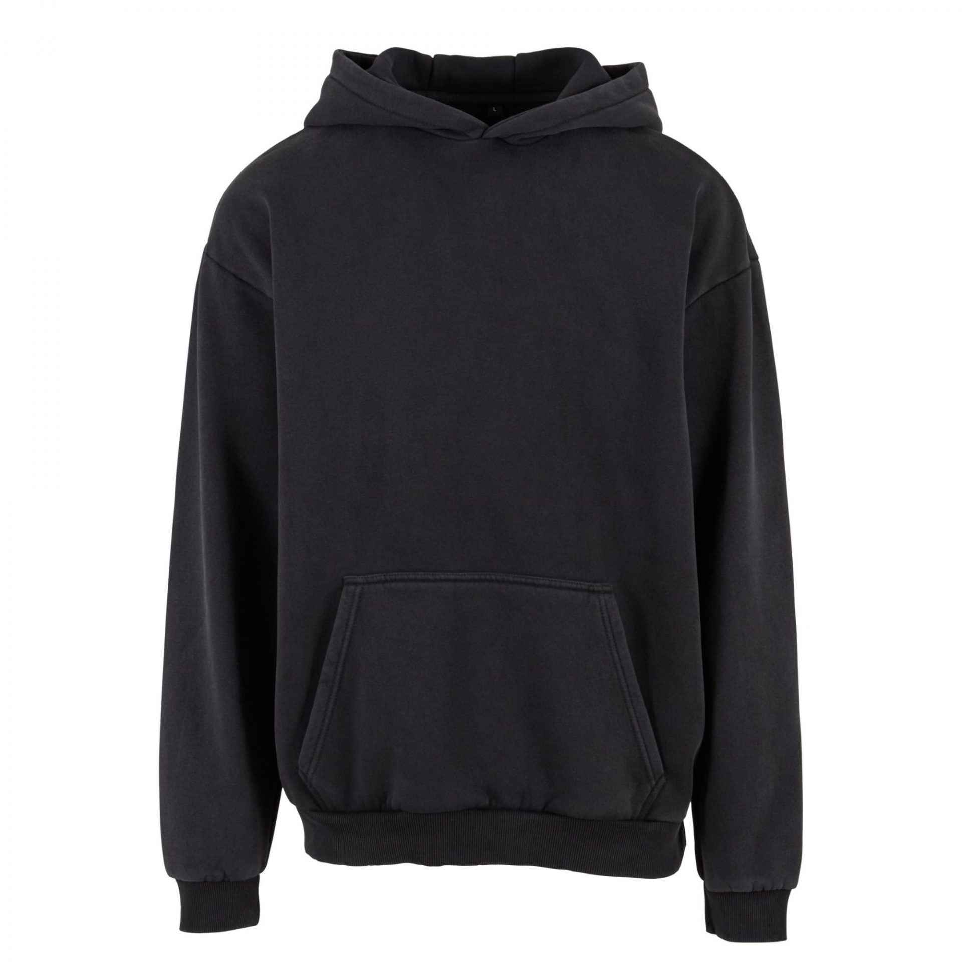 BY294 Vintage Hoodie - Black (washed)