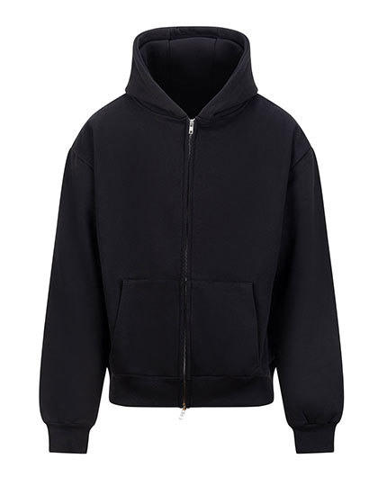 JH125 Zip-Hoodie - Deep Black