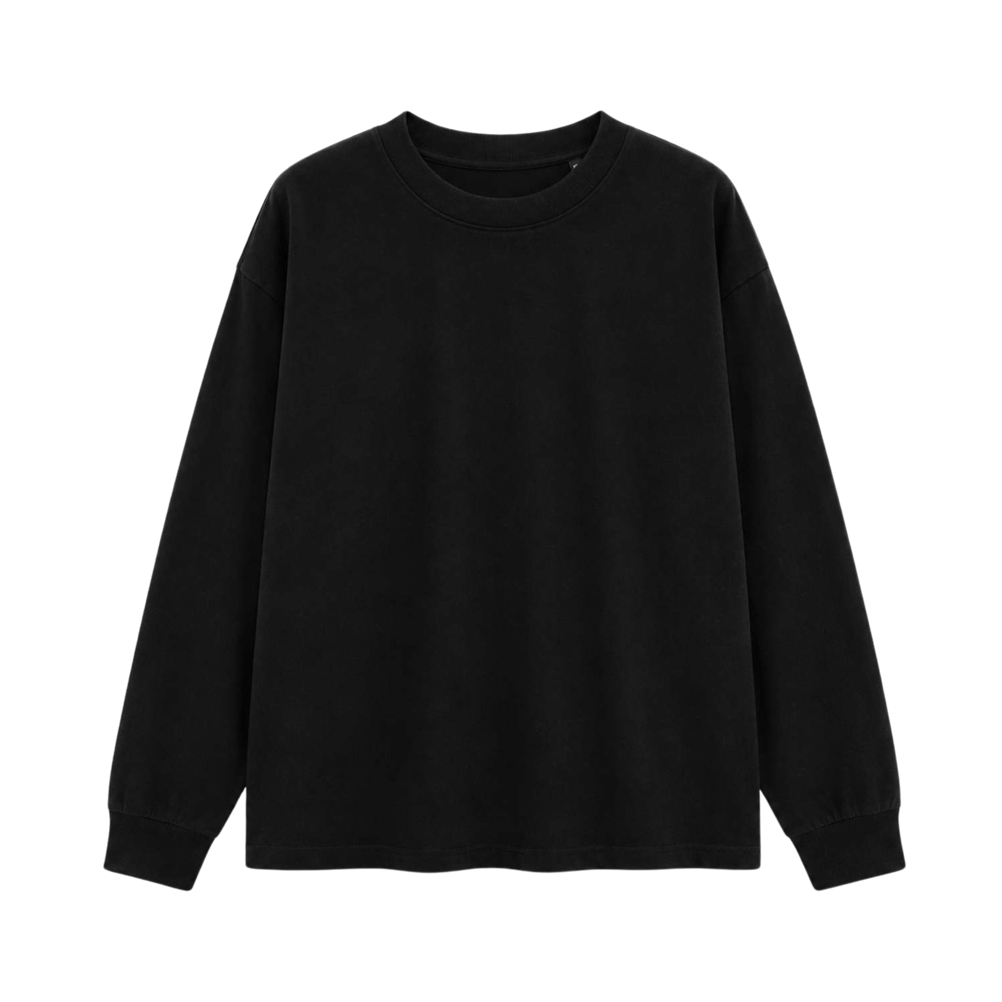 True Blanks™ Boxed Longsleeve Tee TB02M032- Black