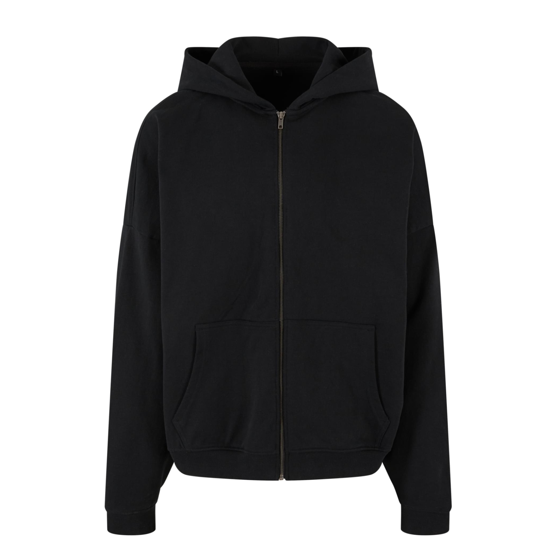 BY254 Heavy 90's Zip Hoody - Black